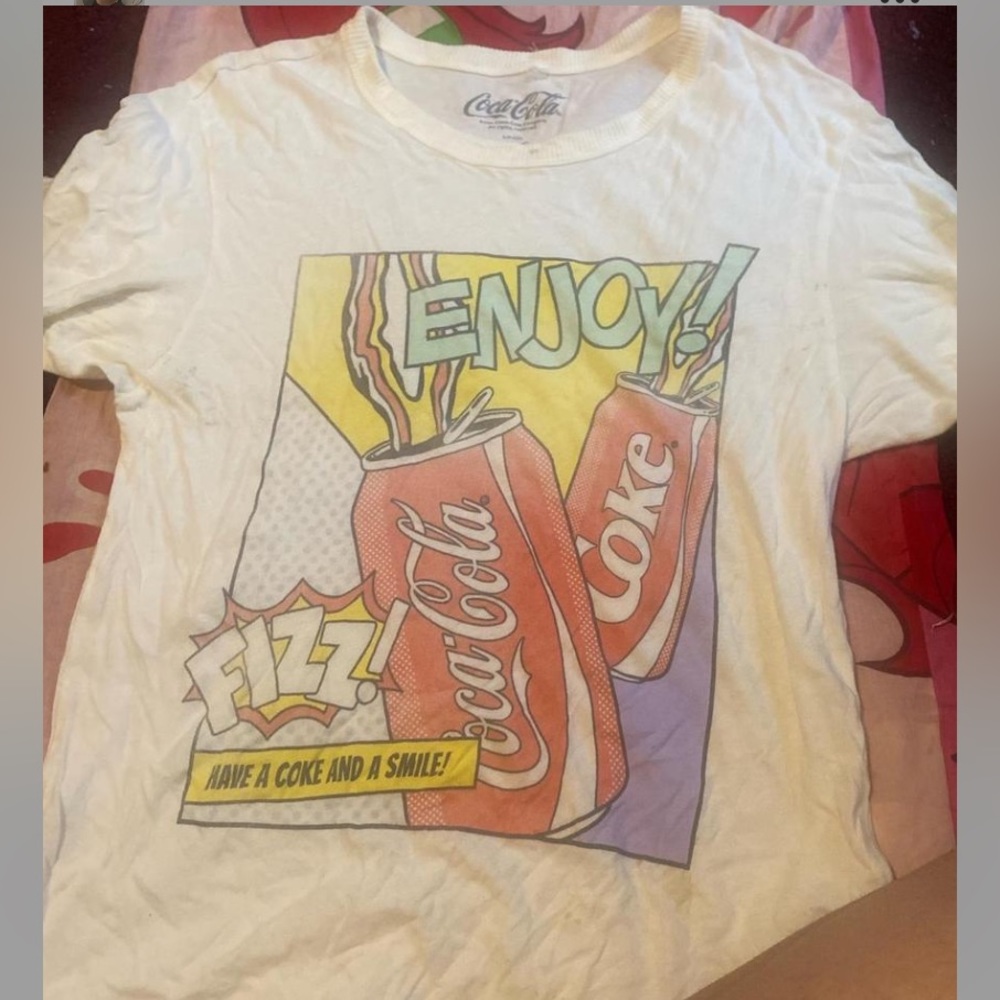 coca-cola tee never worn without tag